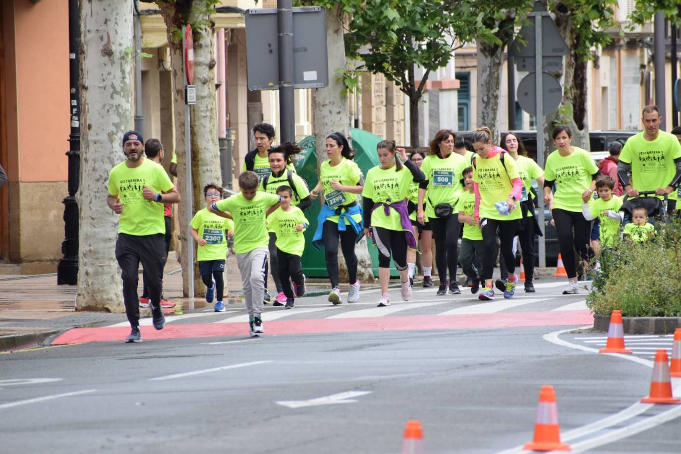 La Carrera de la Familia recorre las calles de Logroño con espíritu solidario