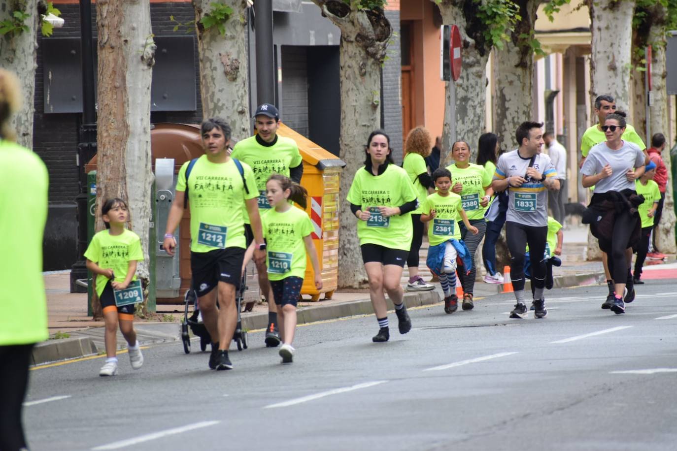 La Carrera de la Familia recorre las calles de Logroño con espíritu solidario