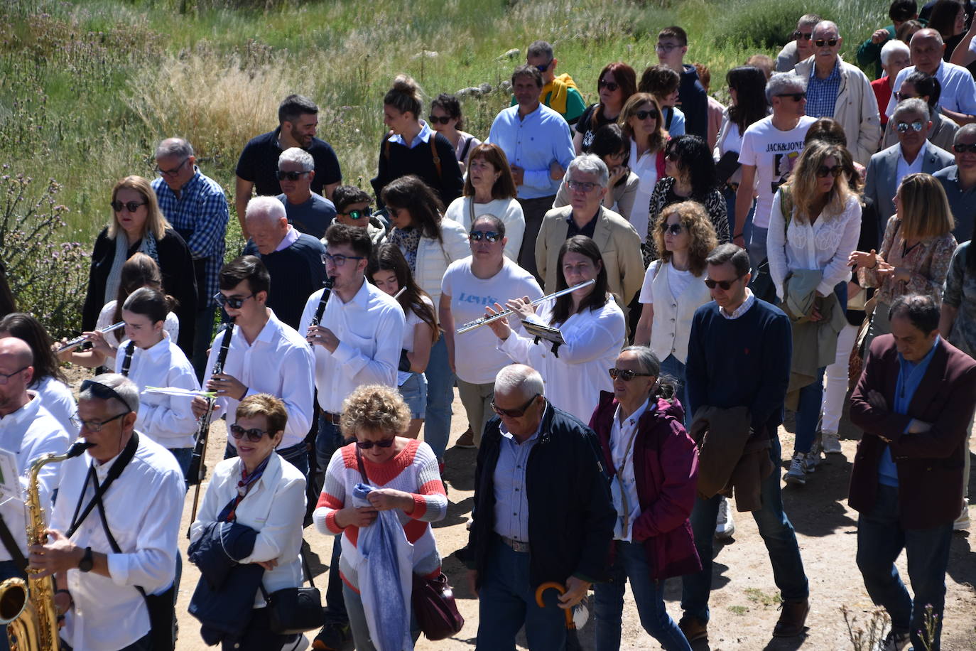 Inauguración de la ermita de la Virgen de Fátima en Pradejón