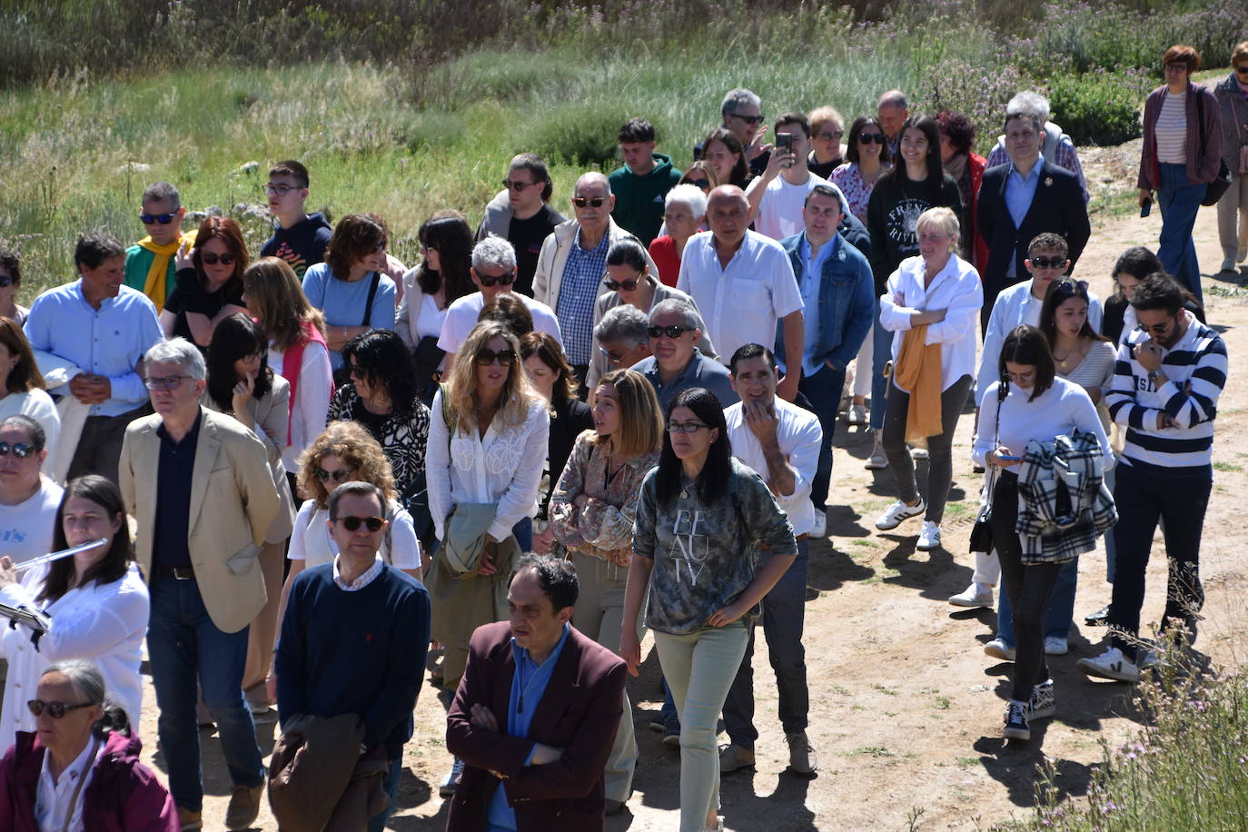 Inauguración de la ermita de la Virgen de Fátima en Pradejón