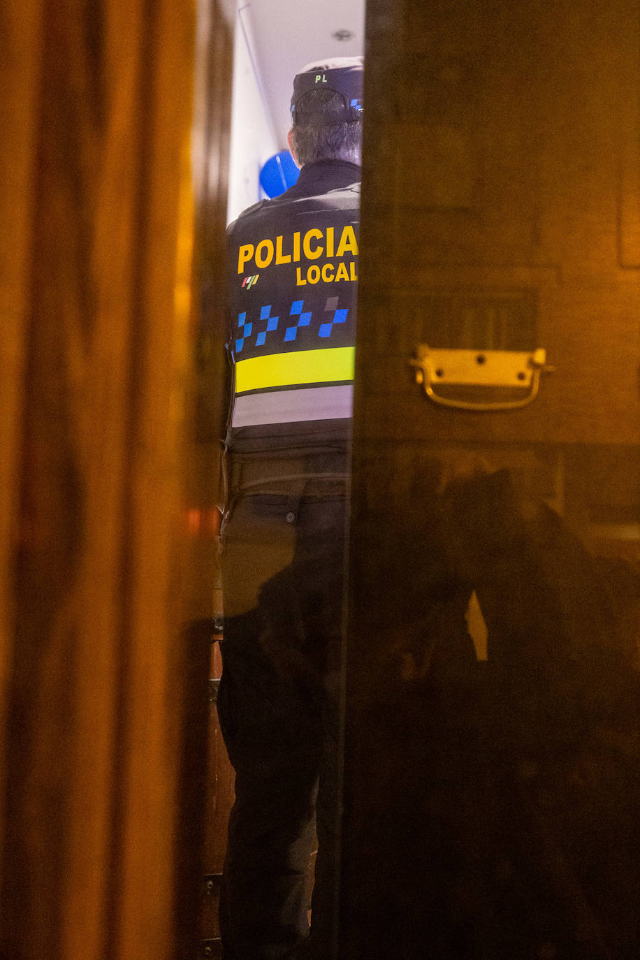 De patrulla por las calles de Logroño