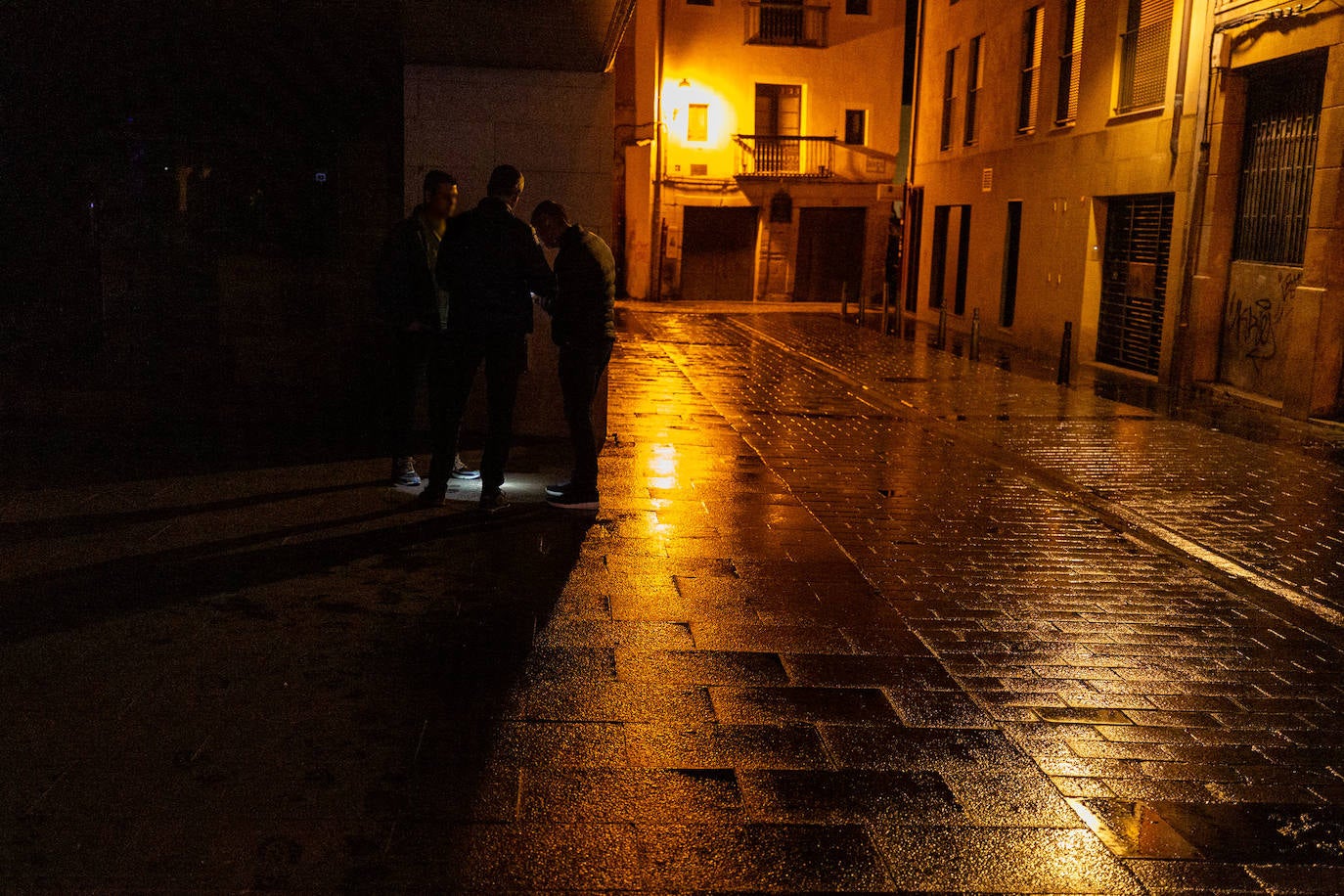 De patrulla por las calles de Logroño