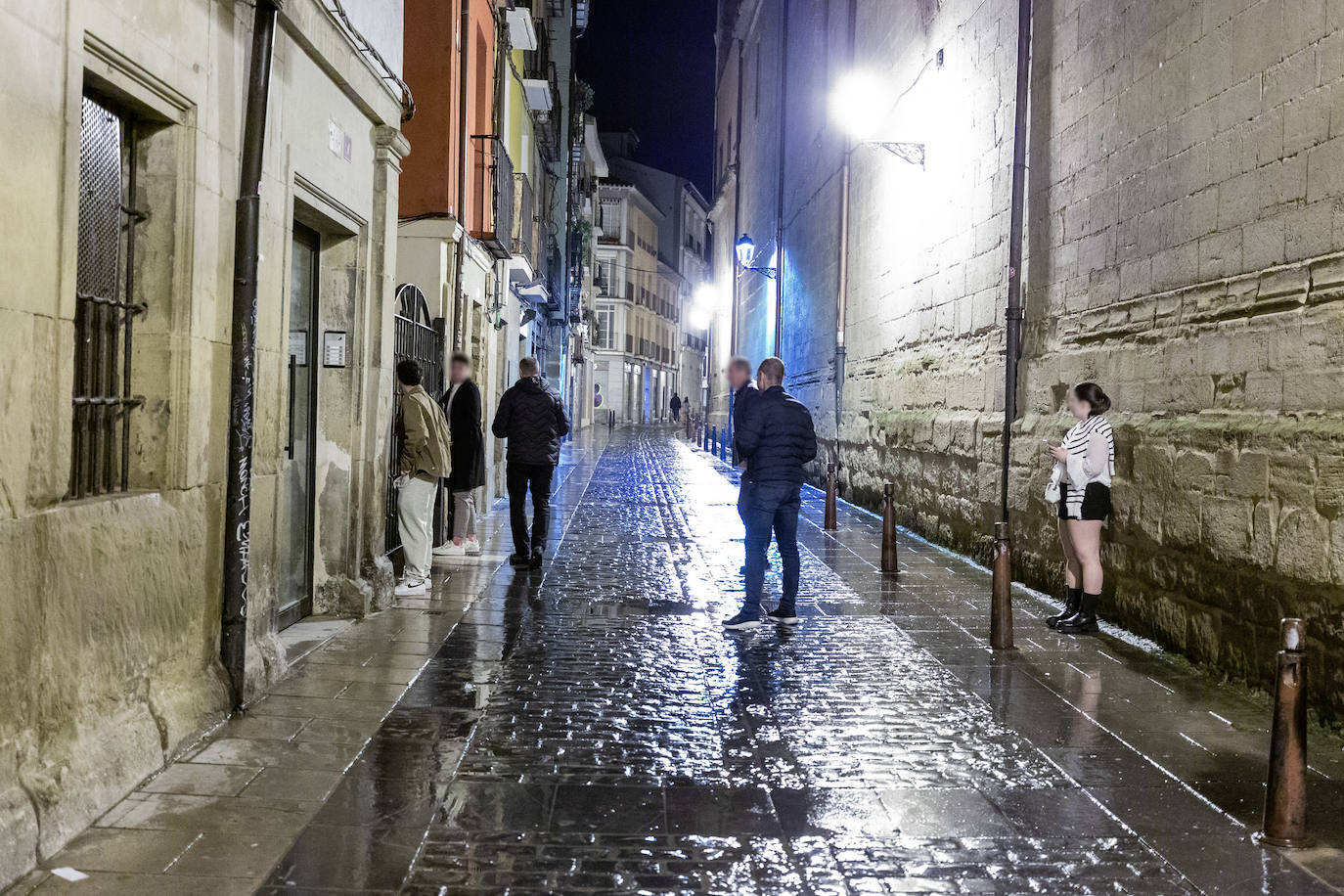 De patrulla por las calles de Logroño