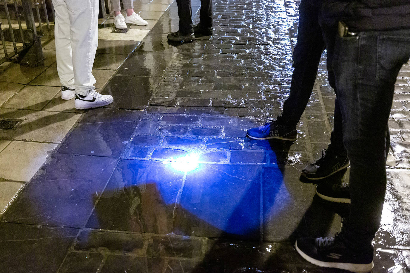 De patrulla por las calles de Logroño