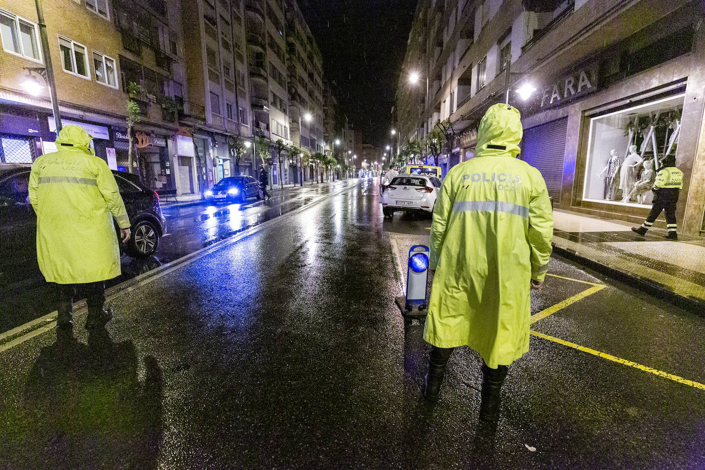 De patrulla por las calles de Logroño