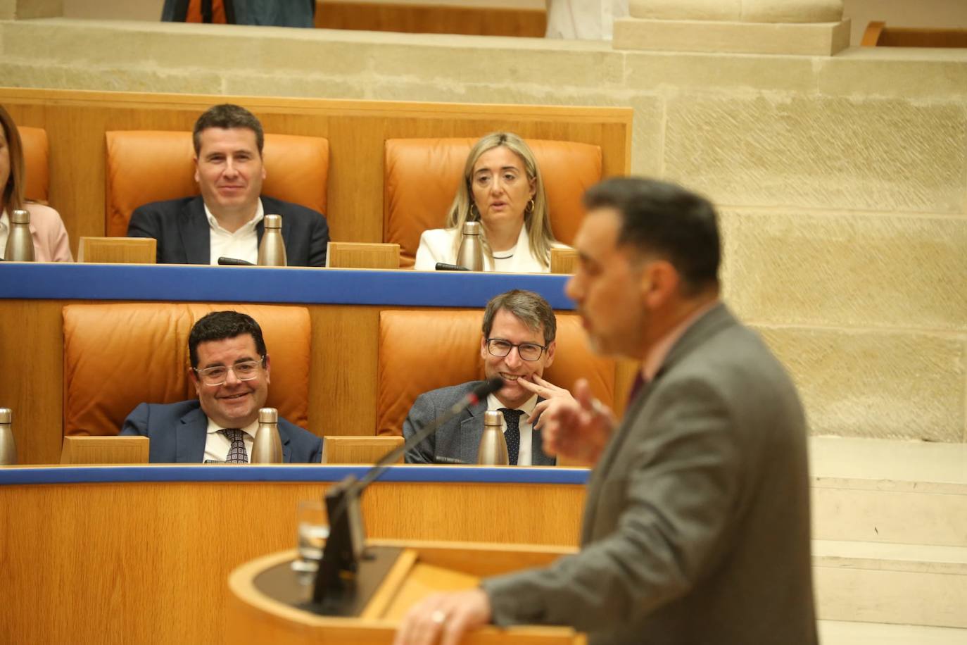 Las imágenes del pleno del Parlamento