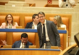 Las imágenes del pleno del Parlamento