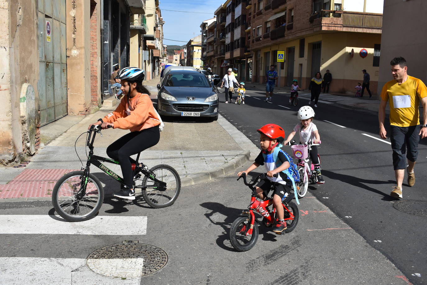 Ochenta ciclistas en el Día de la bici de Quel