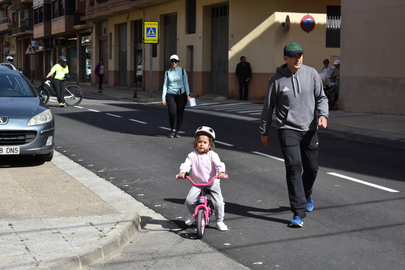 Ochenta ciclistas en el Día de la bici de Quel