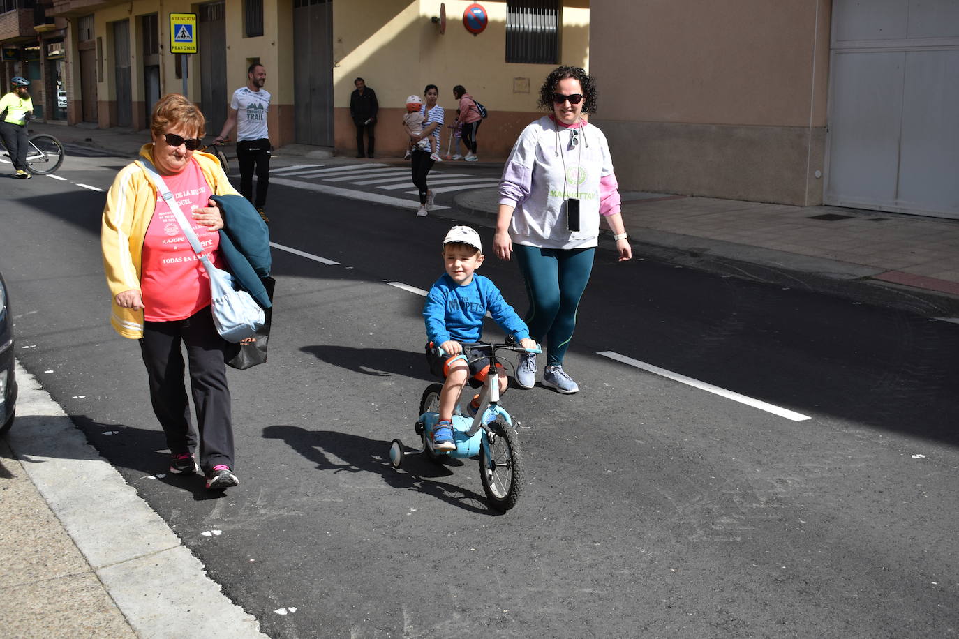 Ochenta ciclistas en el Día de la bici de Quel