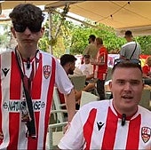 Los «superfieles» de la UDL: Iván y Alejandro no se han perdido un partido