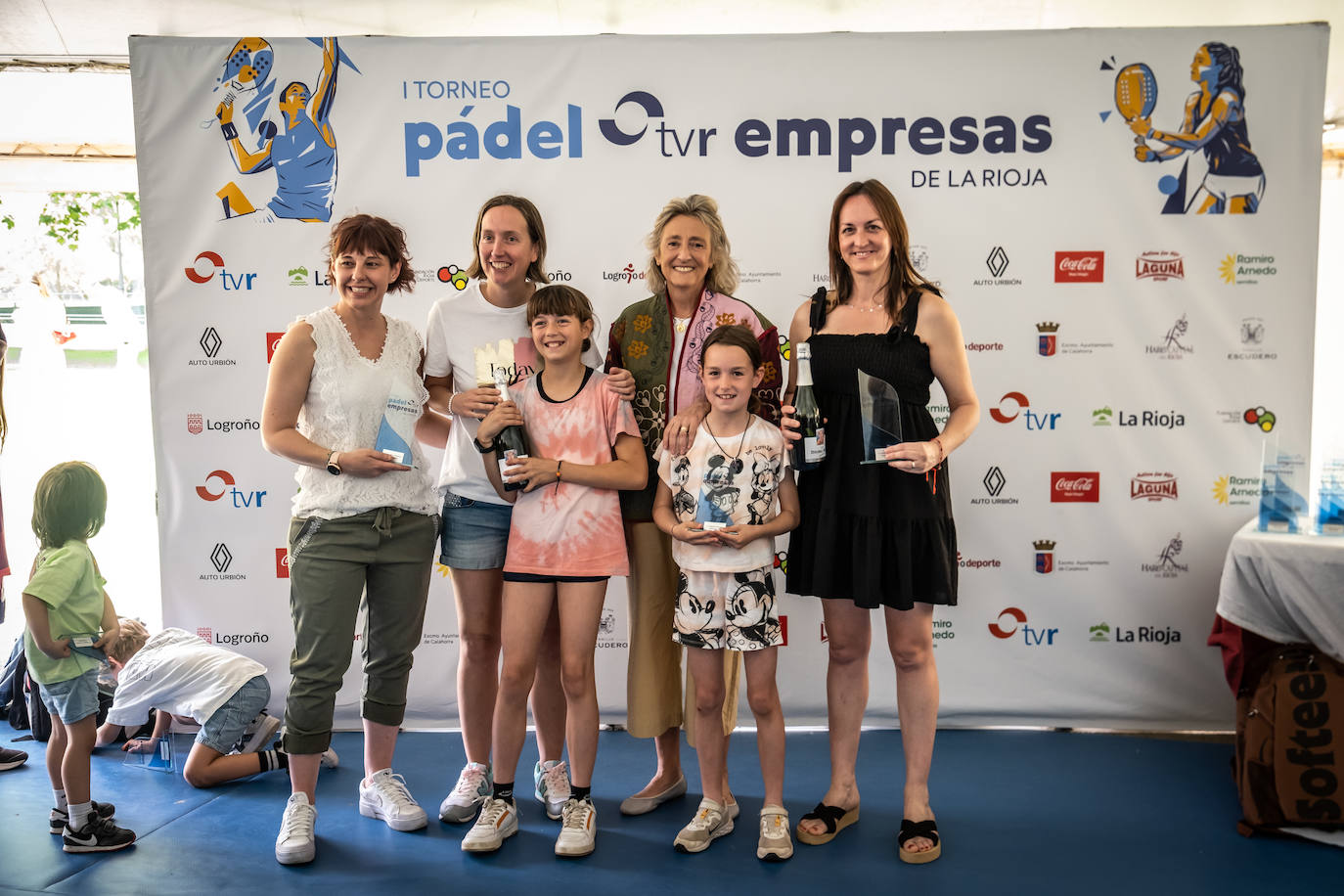 Entrega de premios del Torneo Empresas de La Rioja