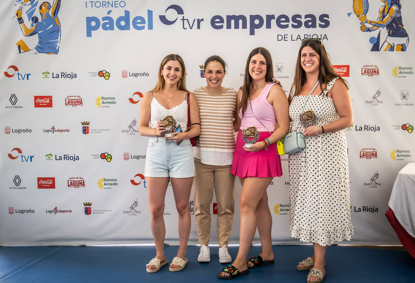 Entrega de premios del Torneo Empresas de La Rioja