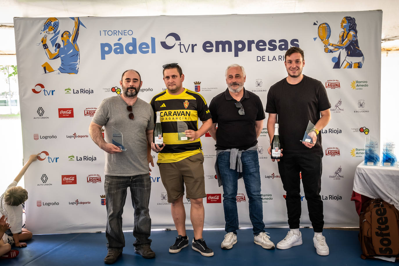 Entrega de premios del Torneo Empresas de La Rioja