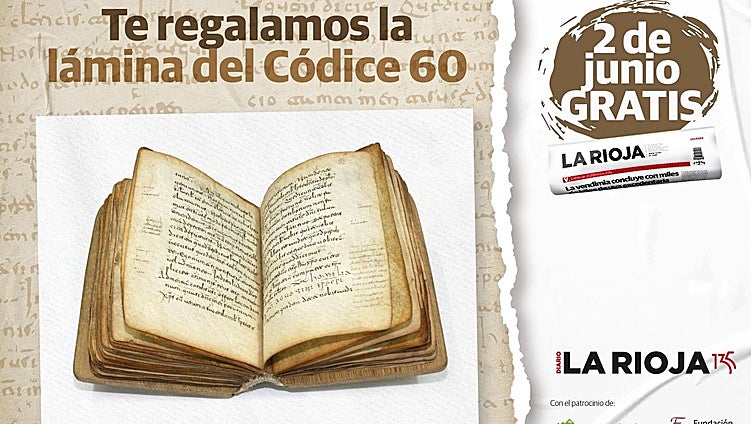 Consigue la lámina de las glosas, este domingo con Diario LA RIOJA