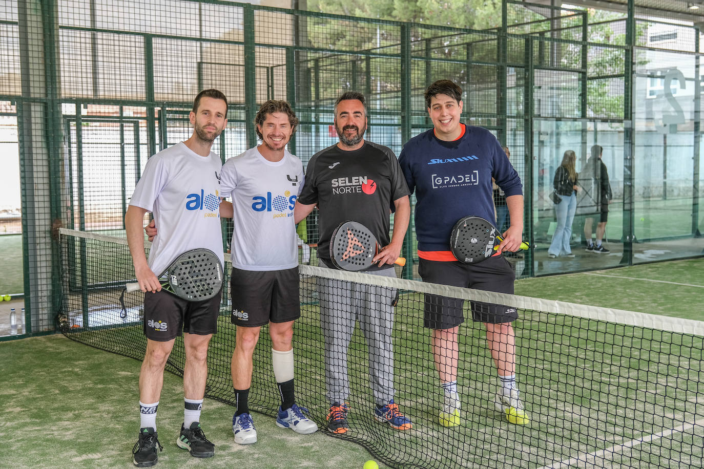 Alos Pádel y Solutio ganan en la segunda jornada del Torneo Empresas de La Rioja