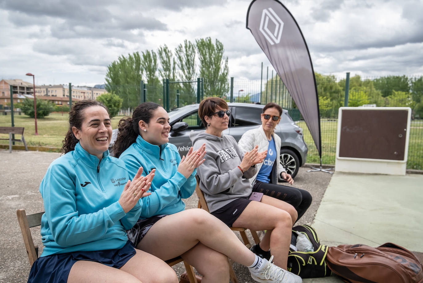 Ortodoncia Muro y Re9 toman ventaja en el torneo de pádel Empresas de La Rioja