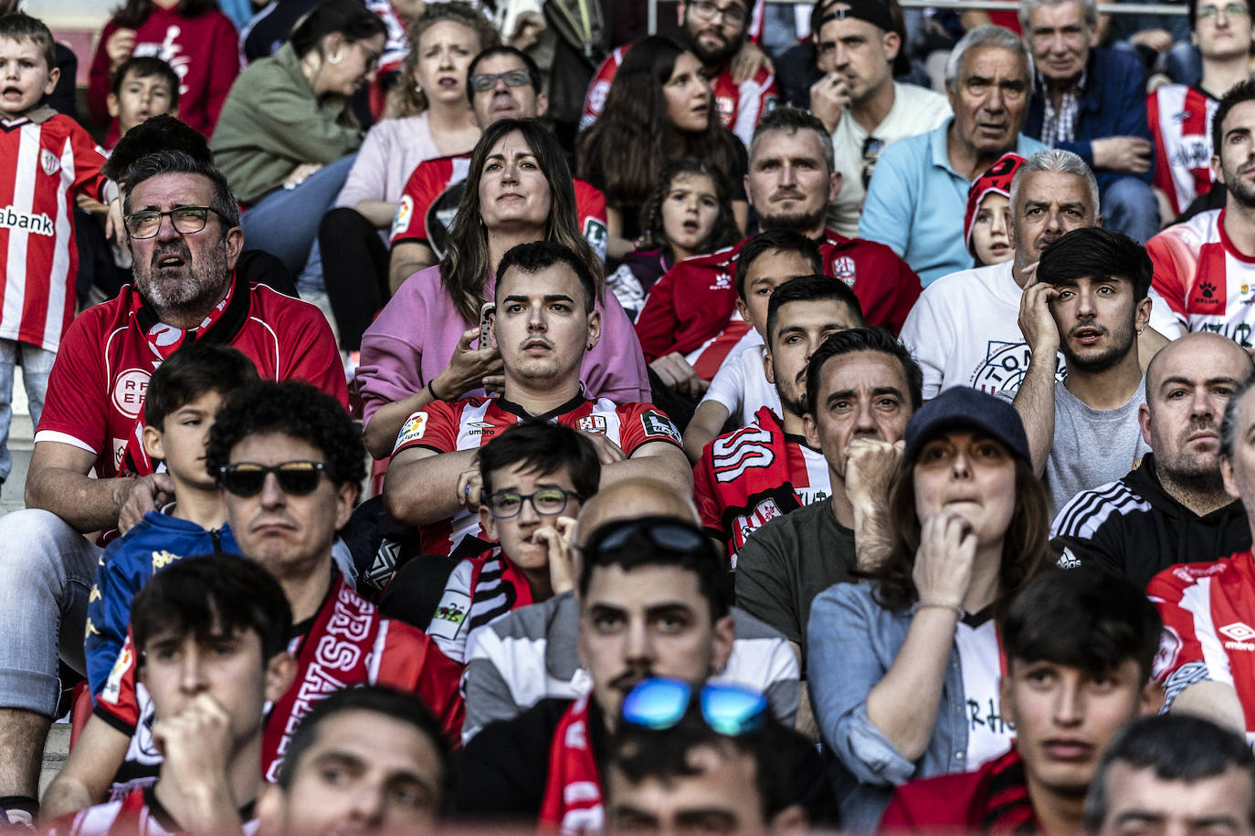 Las imágenes de los aficionados en Las Gaunas