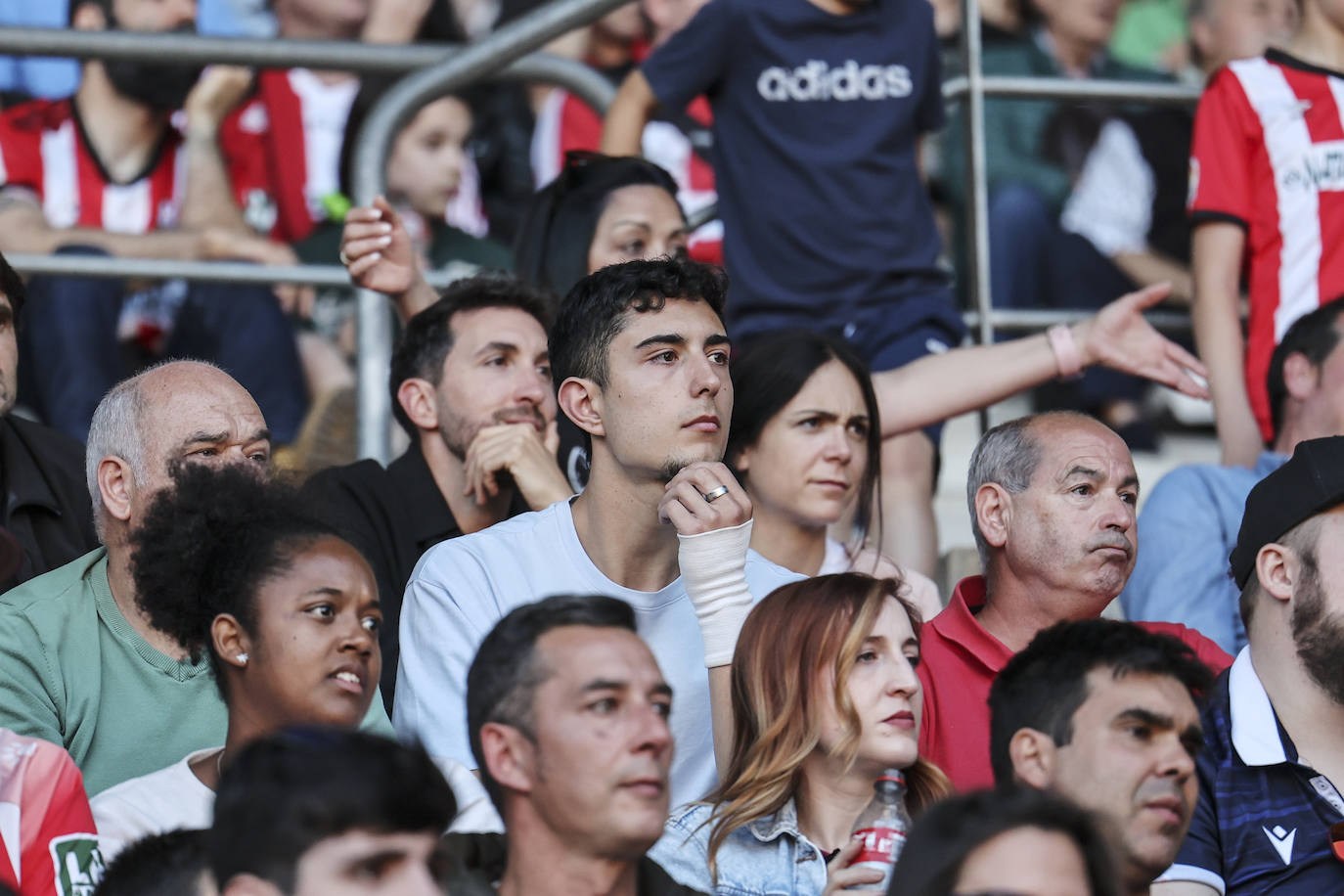 Las imágenes de los aficionados en Las Gaunas