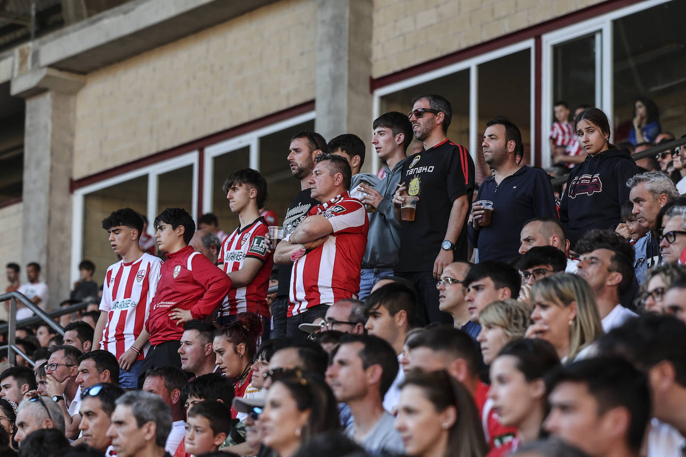 Las imágenes de los aficionados en Las Gaunas