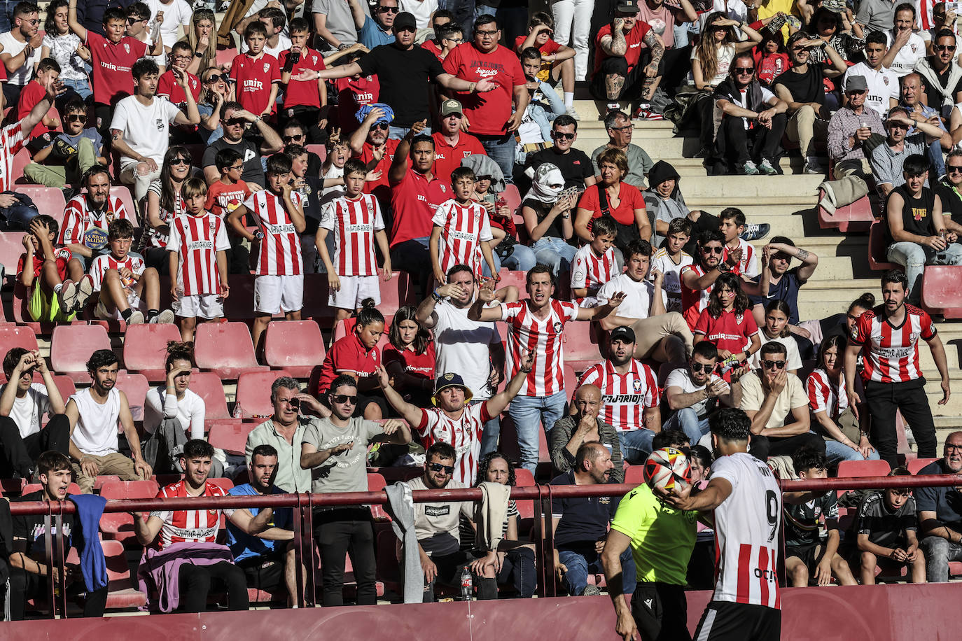 Las imágenes de los aficionados en Las Gaunas
