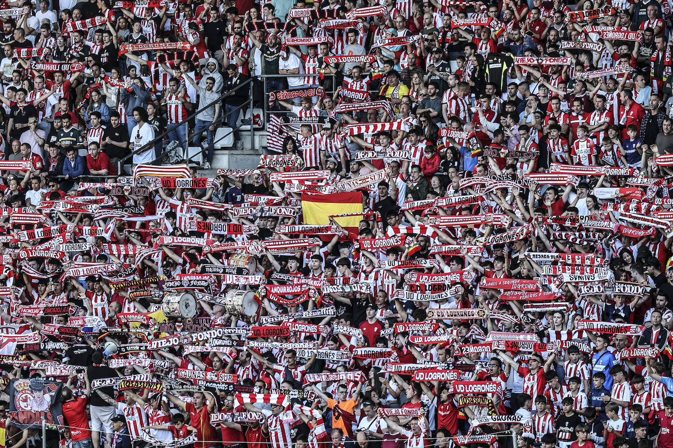 Las imágenes de los aficionados en Las Gaunas
