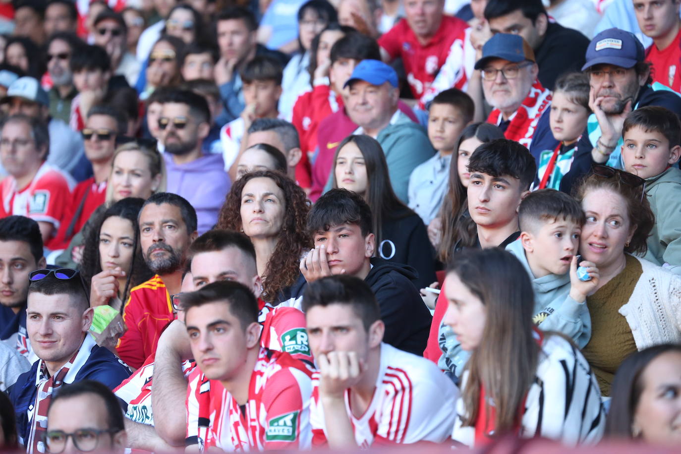 Las imágenes de los aficionados en Las Gaunas