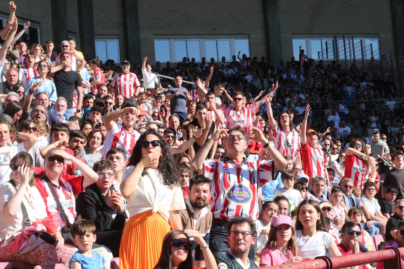 Las imágenes de los aficionados en Las Gaunas