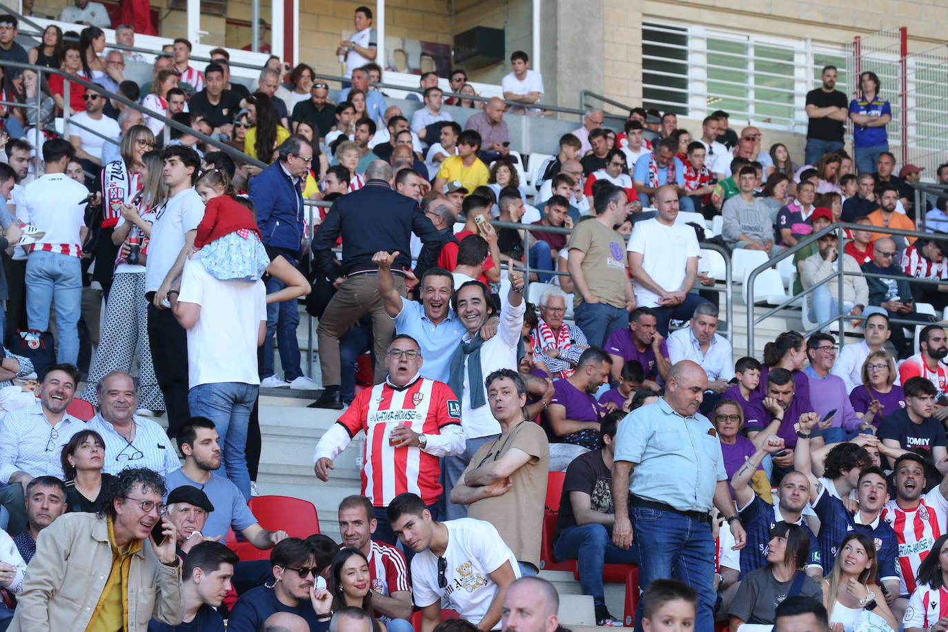 Las imágenes de los aficionados en Las Gaunas