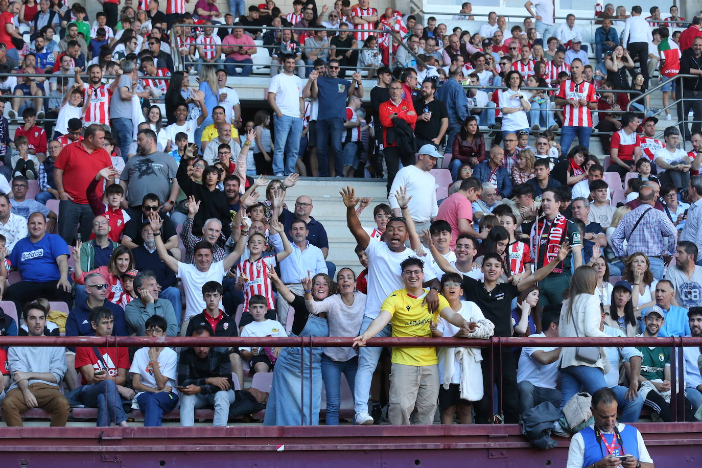 Las imágenes de los aficionados en Las Gaunas