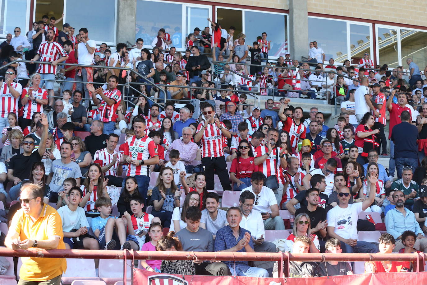 Las imágenes de los aficionados en Las Gaunas