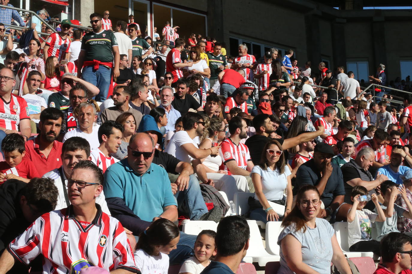 Las imágenes de los aficionados en Las Gaunas