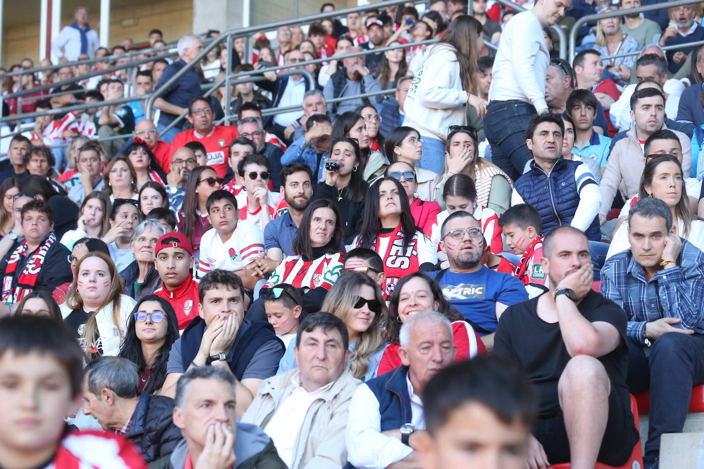 Las imágenes de los aficionados en Las Gaunas