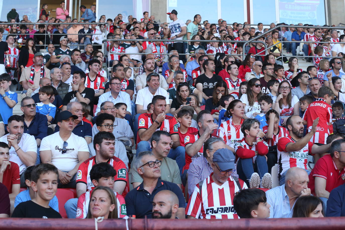 Las imágenes de los aficionados en Las Gaunas