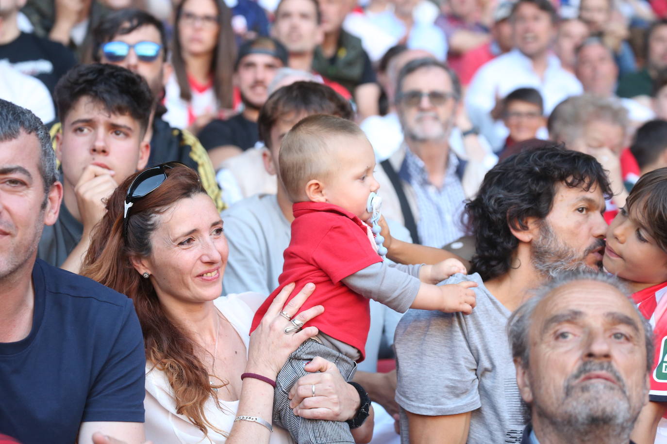 Las imágenes de los aficionados en Las Gaunas