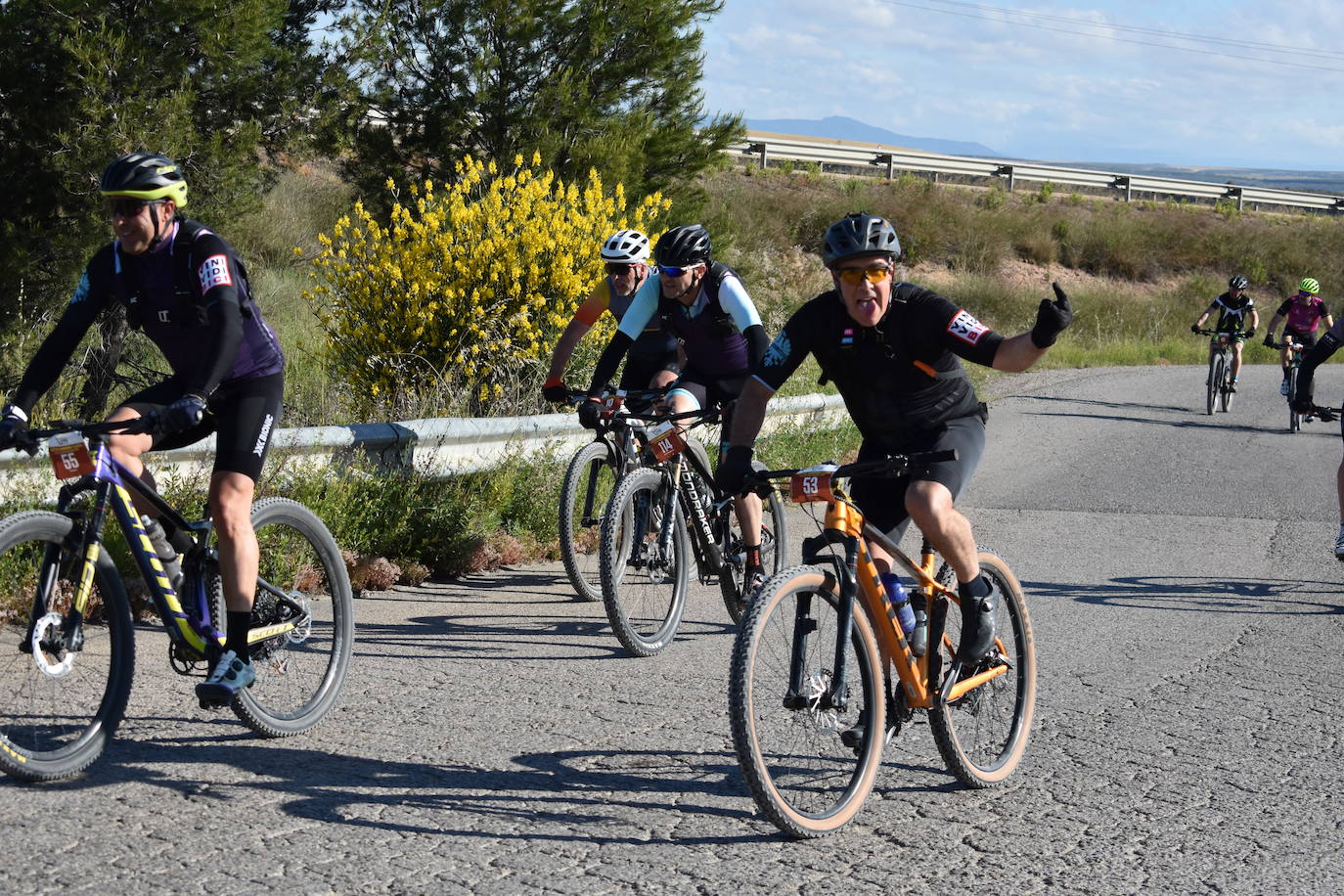 La XI BTT de la seta y el champiñón de Pradejón contó con 210 ciclistas