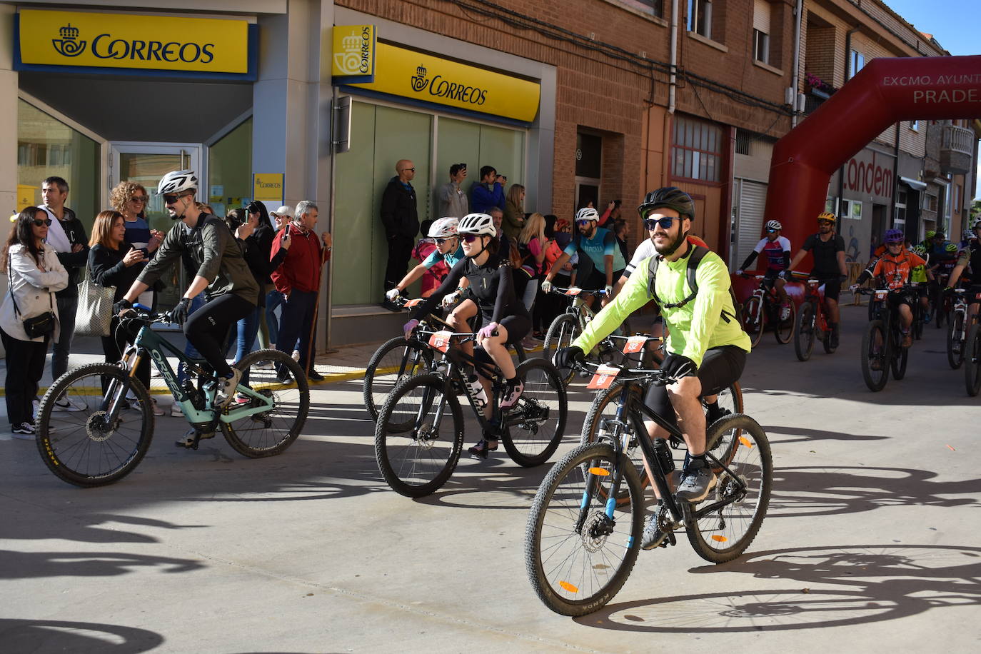 La XI BTT de la seta y el champiñón de Pradejón contó con 210 ciclistas