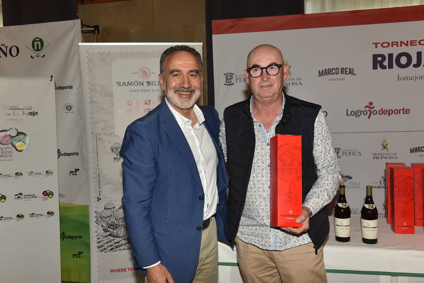 Entrega de premios y cata de los vinos de Ramón Bilbao