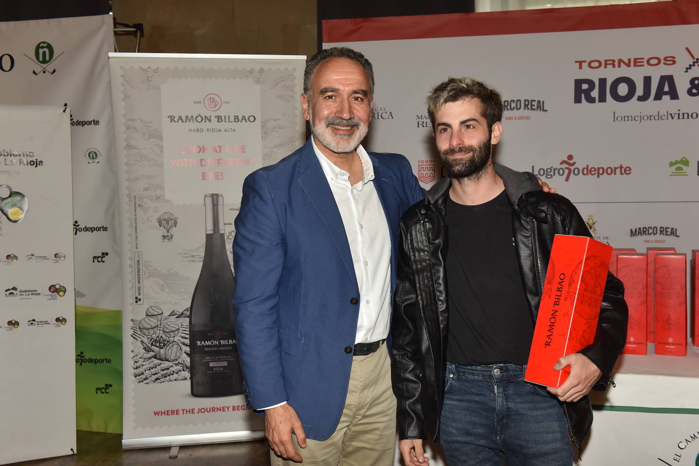 Entrega de premios y cata de los vinos de Ramón Bilbao