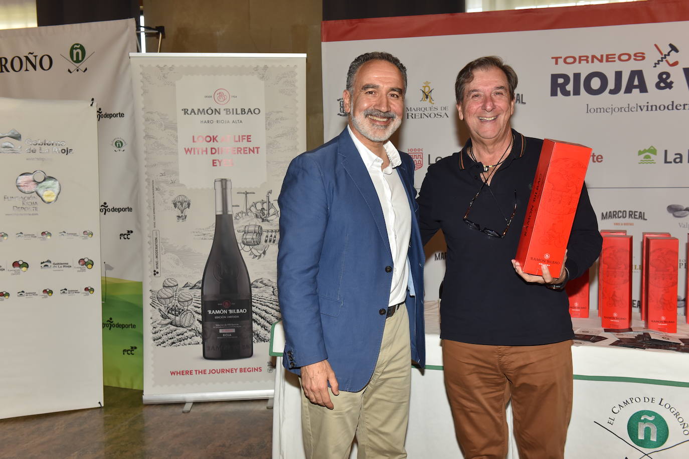 Entrega de premios y cata de los vinos de Ramón Bilbao