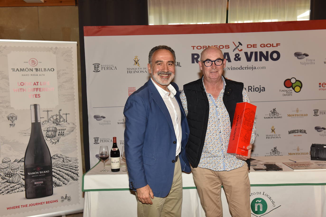 Entrega de premios y cata de los vinos de Ramón Bilbao