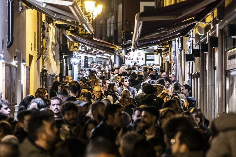 Calle Laurel de Logroño.