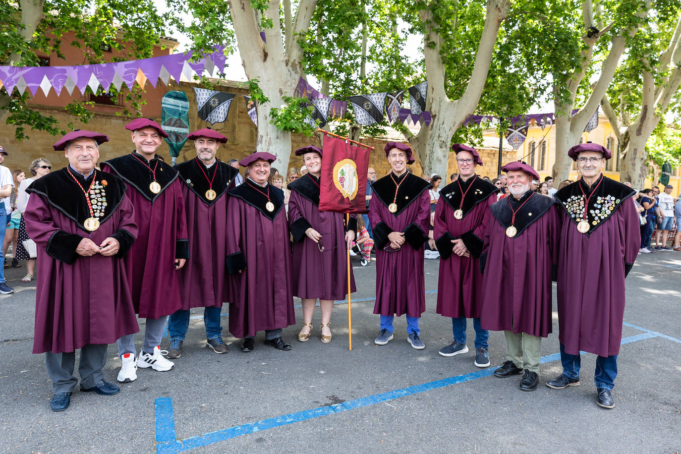 Desfile de Carlos V por las calles de Logroño