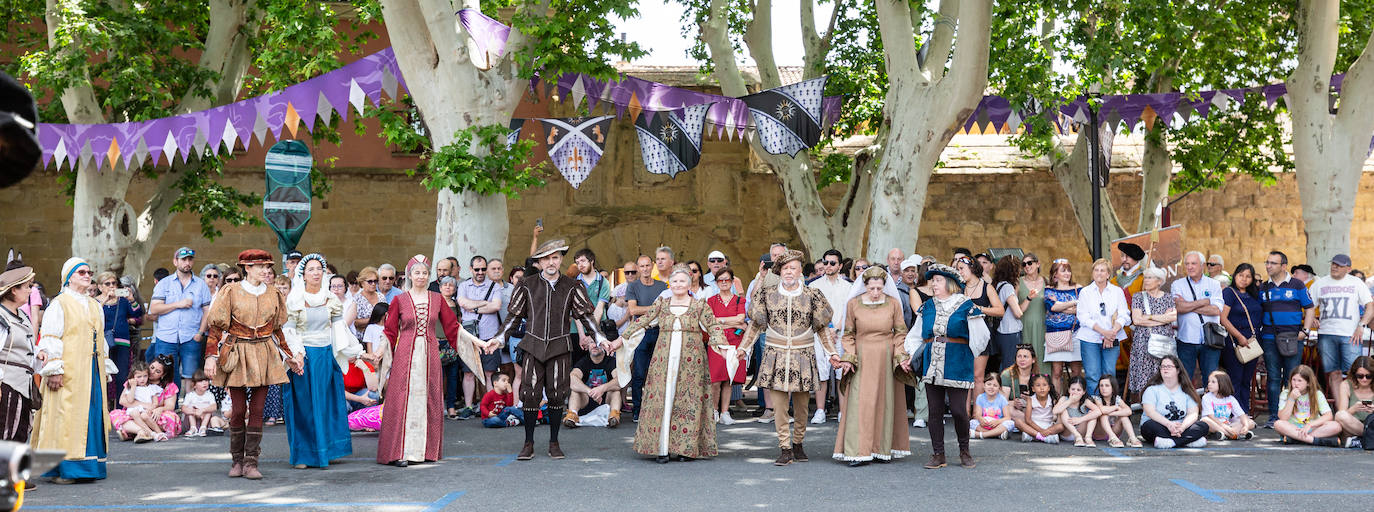 Desfile de Carlos V por las calles de Logroño