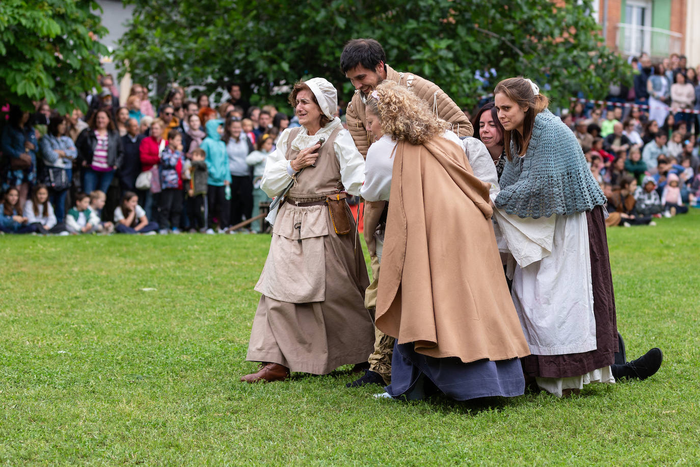 Recreación del asedio a Logroño por los franceses