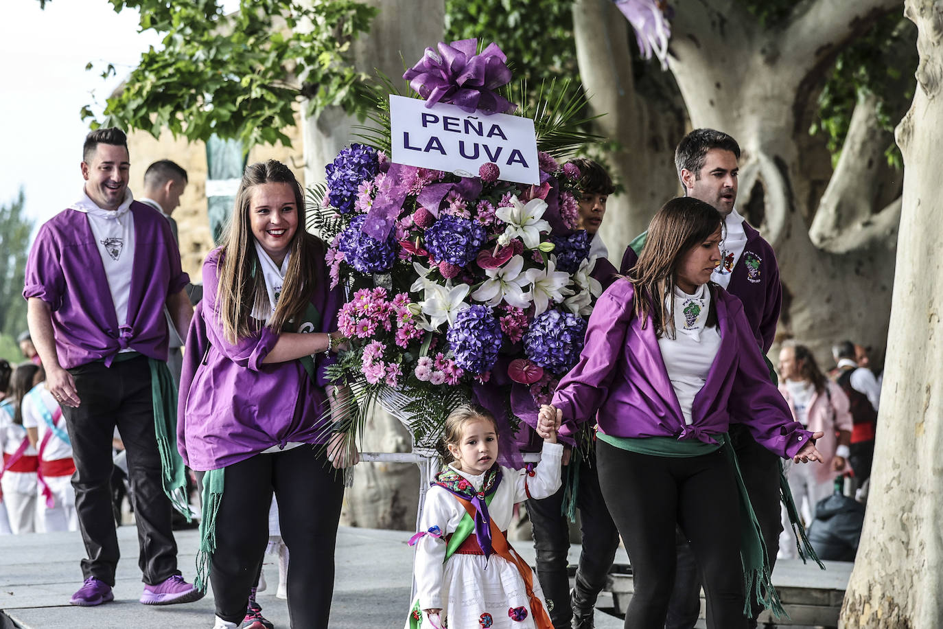 Ofrenda floral a San Bernabé