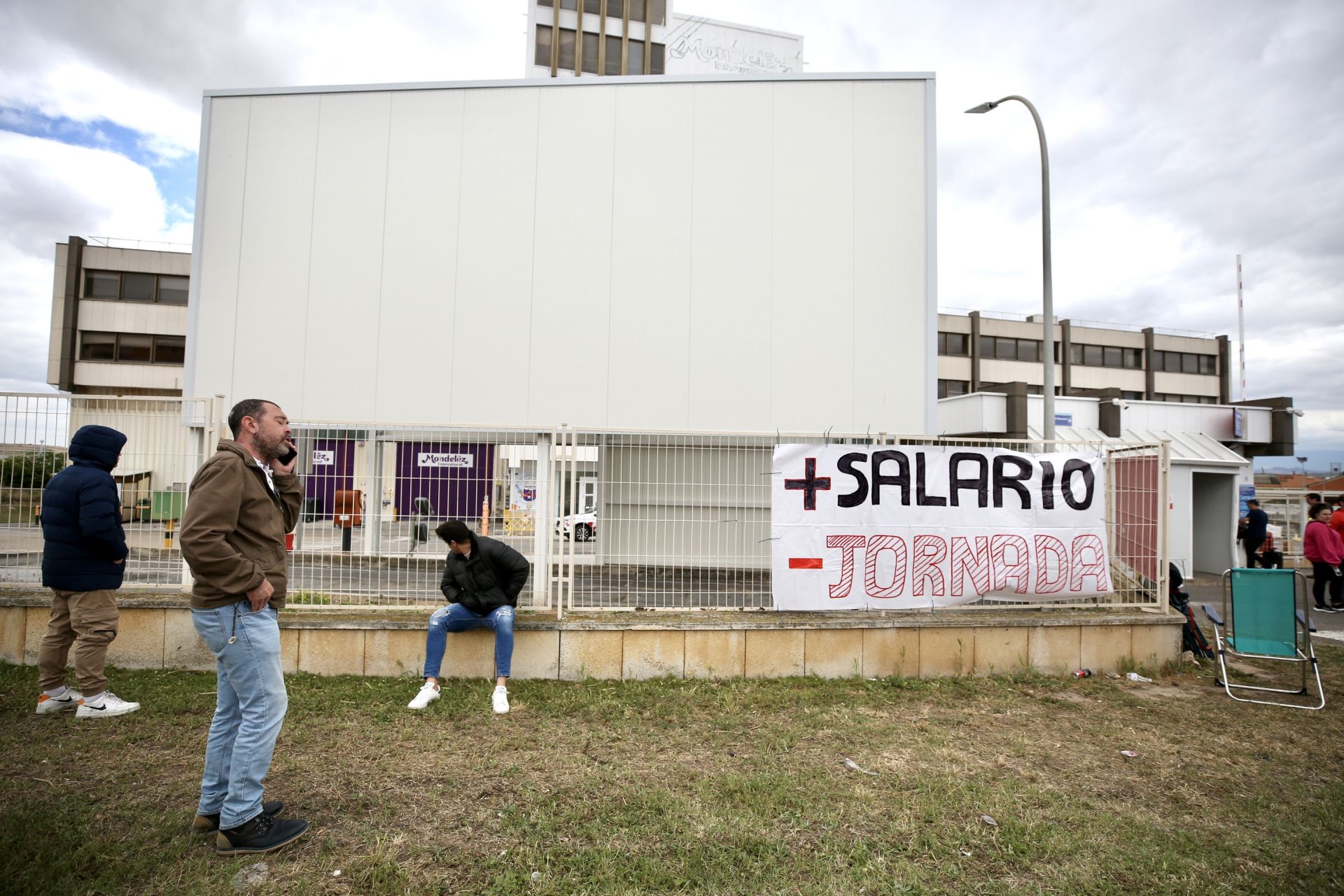 Huelga de los trabajadores de Mondelez