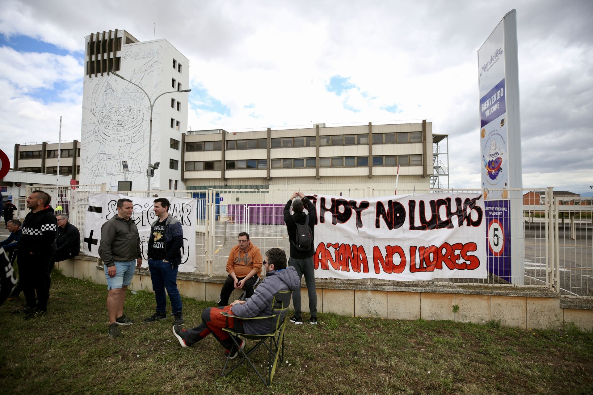 Huelga de los trabajadores de Mondelez