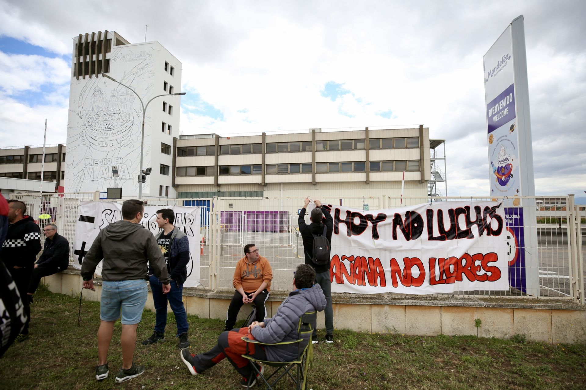 Huelga de los trabajadores de Mondelez