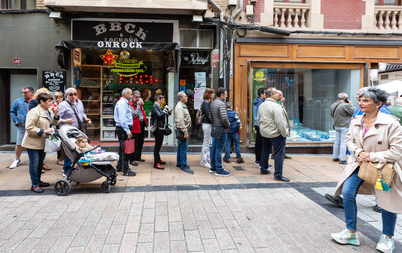 Búscate en las degustaciones de las peñas de Logroño